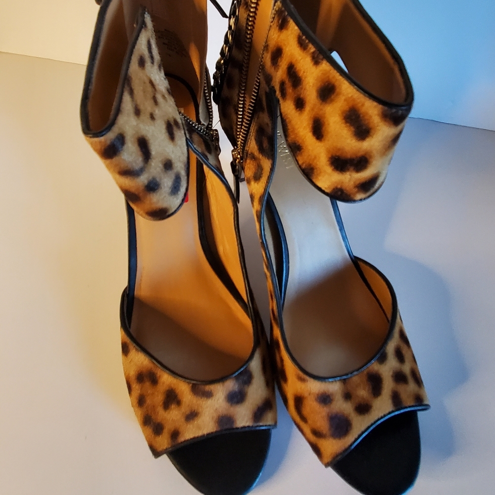 Nine West Cheetah Heels